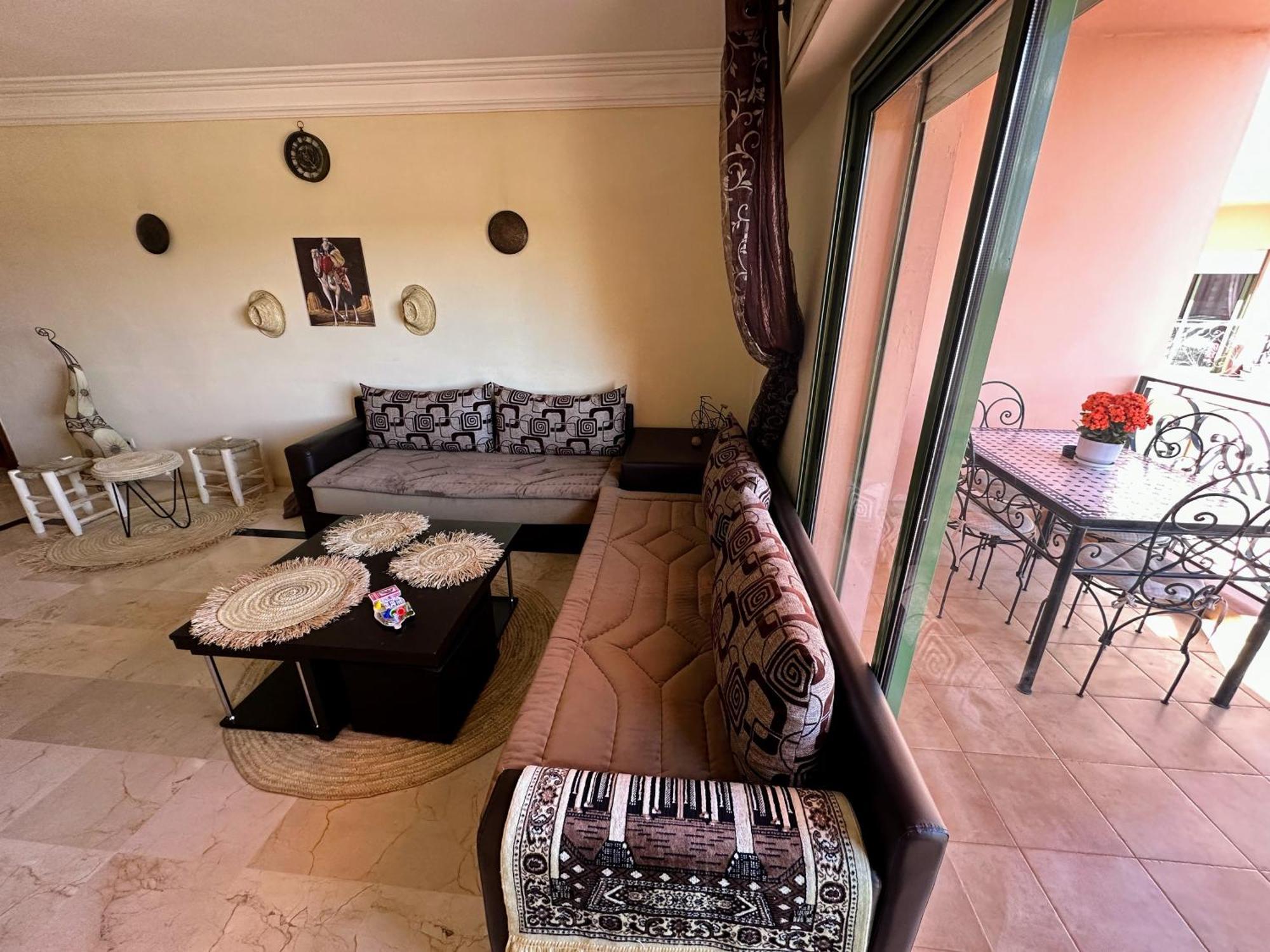 Majorelle House Vicino Ai Giardini Vista Splendida Lägenhet Marrakesh Exteriör bild